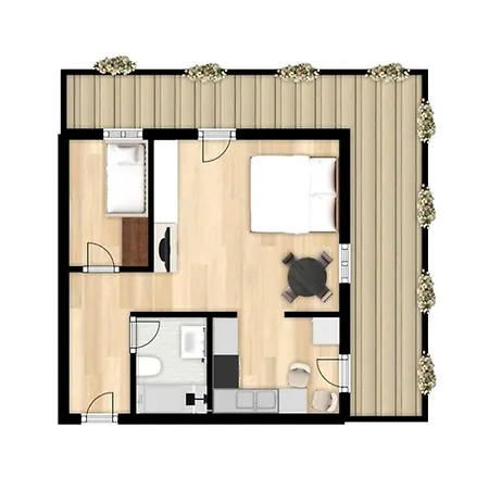 Am Huegel Aparthotel 3*